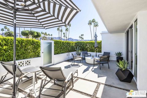 A home in Palm Springs