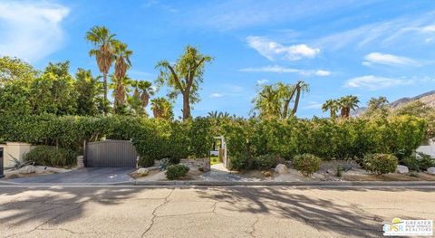 A home in Palm Springs