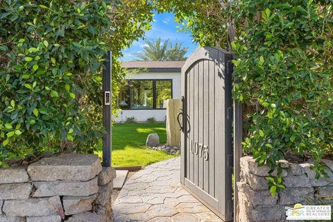 A home in Palm Springs