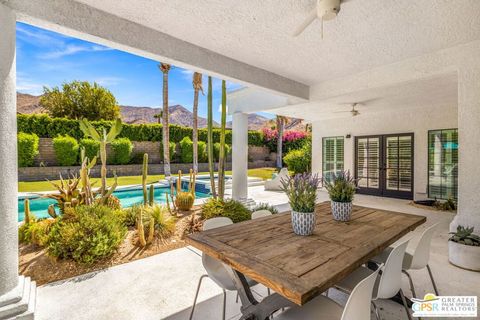 A home in Palm Springs