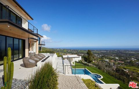 A home in Malibu