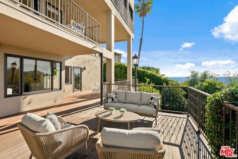 A home in Pacific Palisades