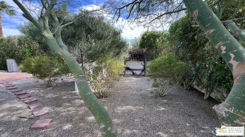 A home in Palm Springs