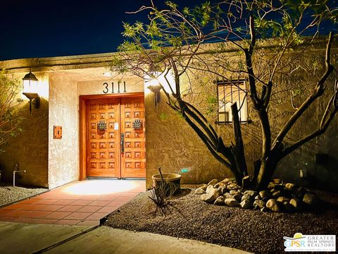 A home in Palm Springs