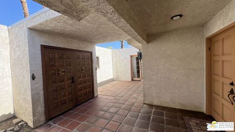 A home in Palm Springs