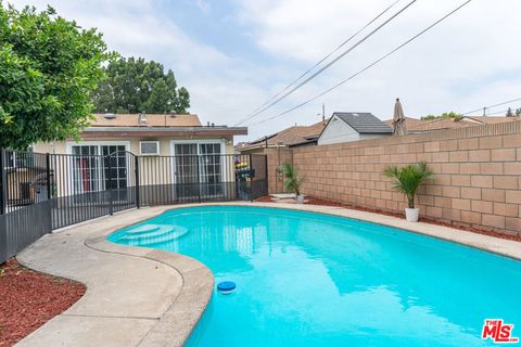 A home in Downey