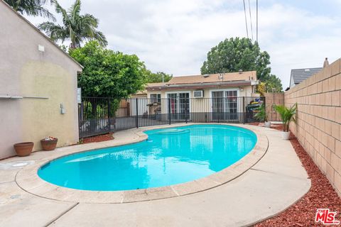 A home in Downey