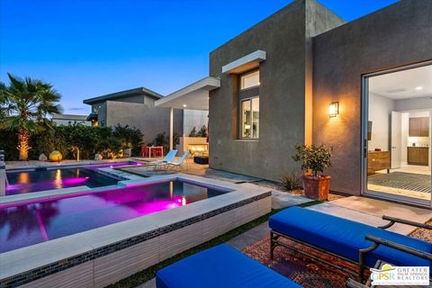 A home in Palm Springs