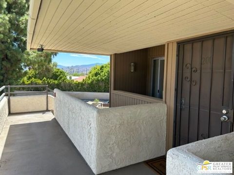 A home in Palm Springs