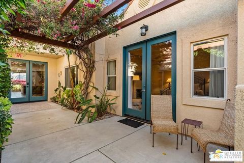 A home in Palm Springs