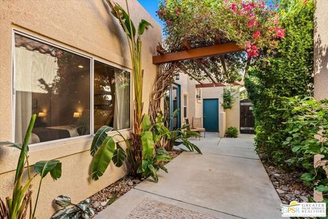 A home in Palm Springs