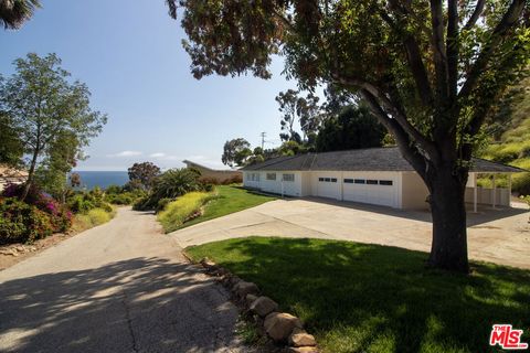 A home in Malibu