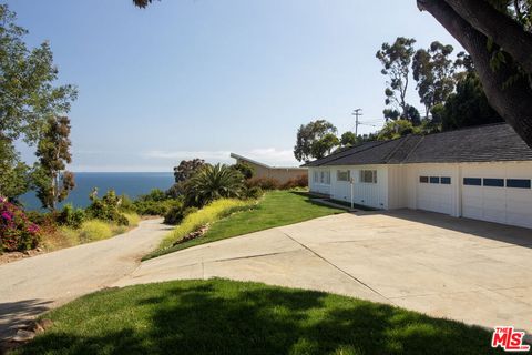 A home in Malibu