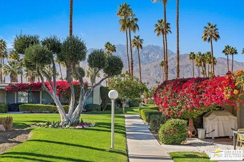 A home in Palm Springs