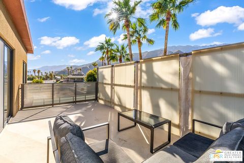 A home in Palm Springs