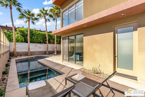 A home in Palm Springs