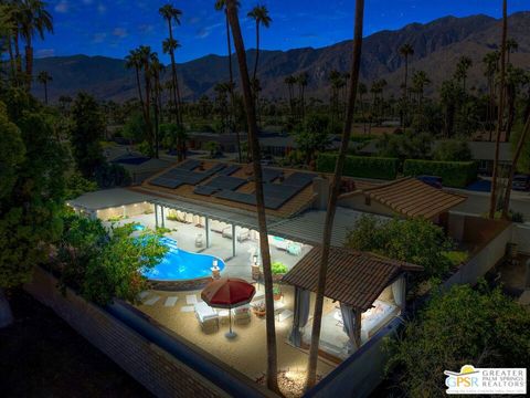 A home in Palm Springs