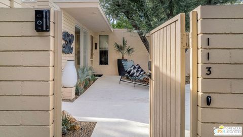 A home in Palm Springs