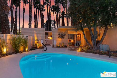 A home in Palm Springs