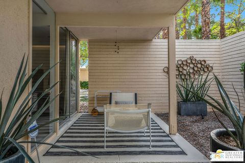 A home in Palm Springs