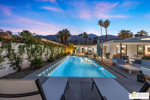 A home in Palm Springs