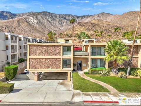 A home in Palm Springs