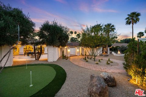 A home in Palm Springs