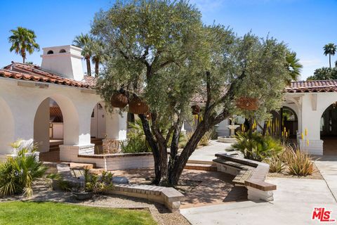 A home in Palm Springs