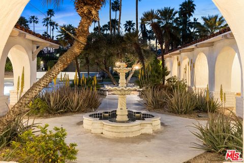 A home in Palm Springs