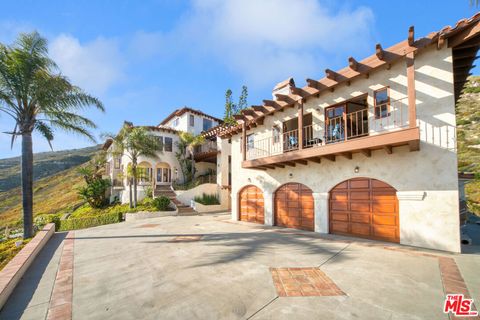 A home in Malibu