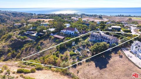 A home in Malibu