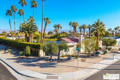 A home in Palm Springs