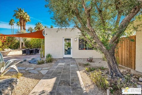 A home in Palm Springs