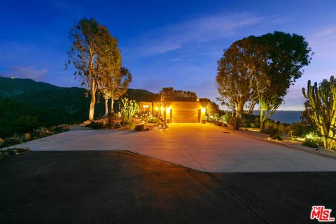 A home in Malibu