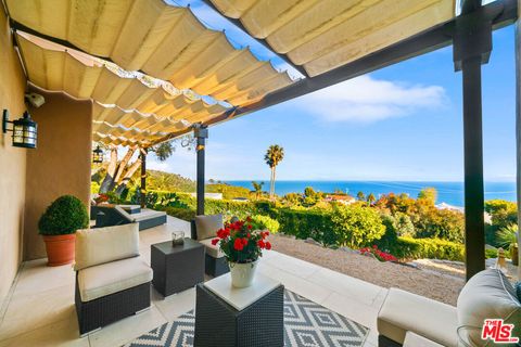 A home in Malibu