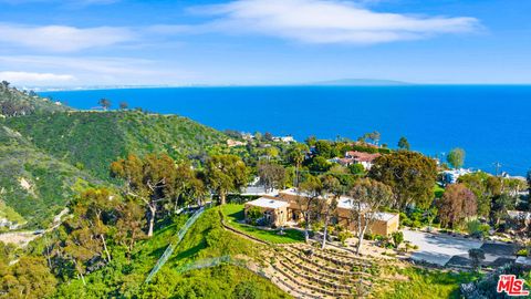 A home in Malibu