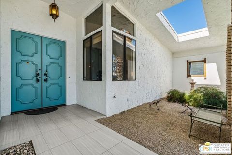 A home in Palm Springs