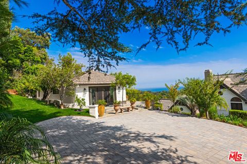 A home in Malibu