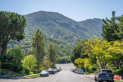 A home in Pacific Palisades