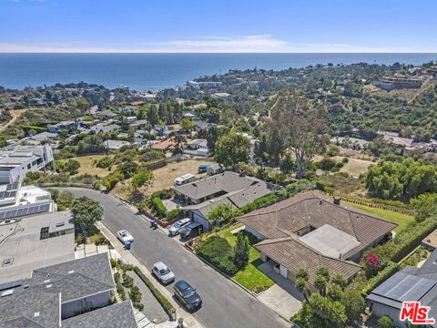 A home in Pacific Palisades