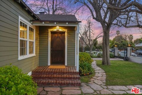 A home in Sherman Oaks