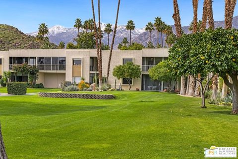 A home in Palm Springs