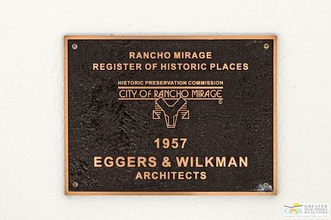 A home in Rancho Mirage