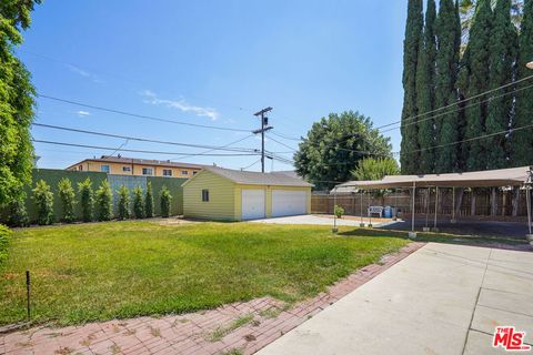 A home in Van Nuys