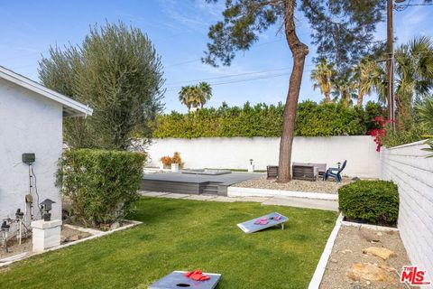 A home in Palm Springs