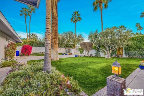 A home in Palm Springs