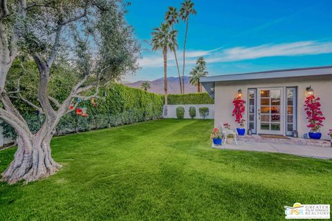 A home in Palm Springs