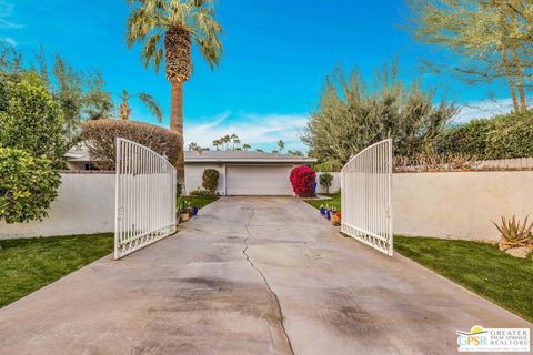 A home in Palm Springs