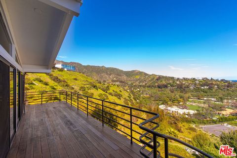 A home in Malibu