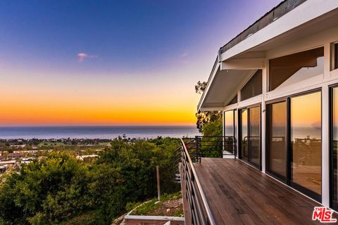 A home in Malibu